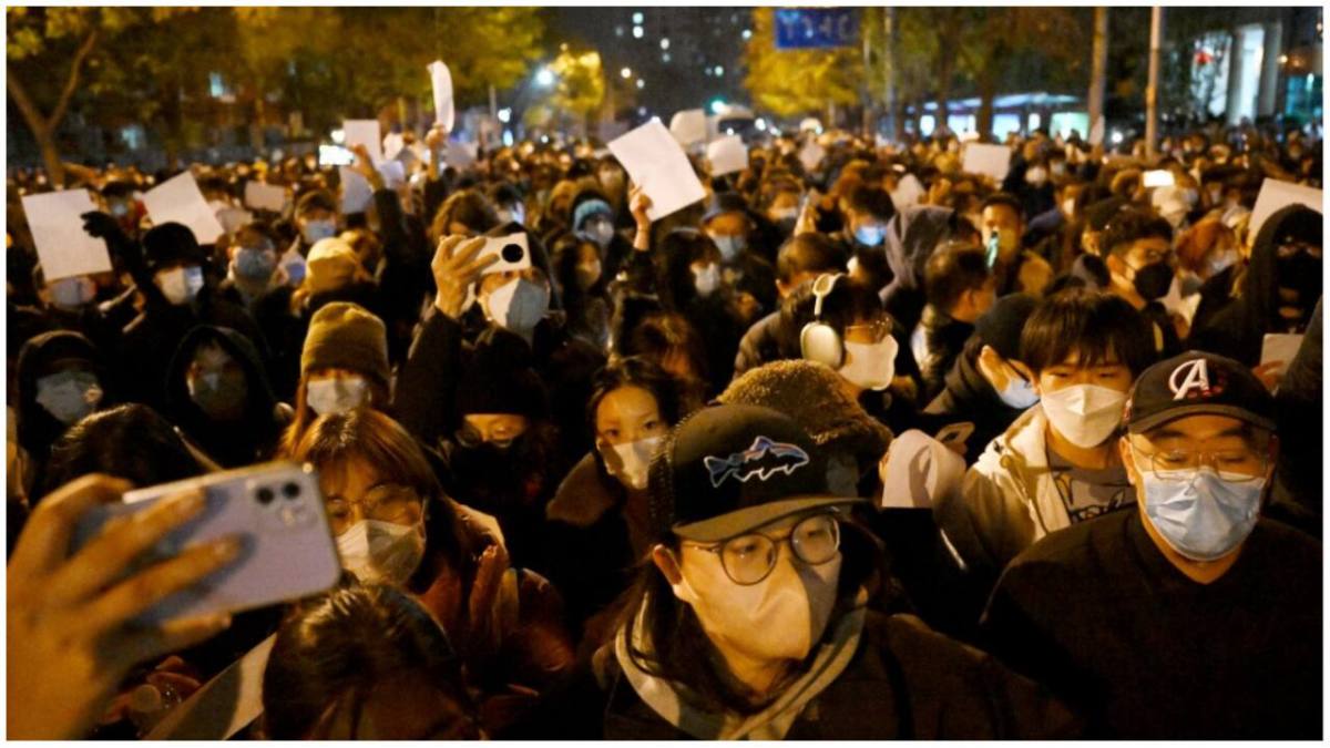 In photos: China's zero-Covid policy sparks rare widespread protests